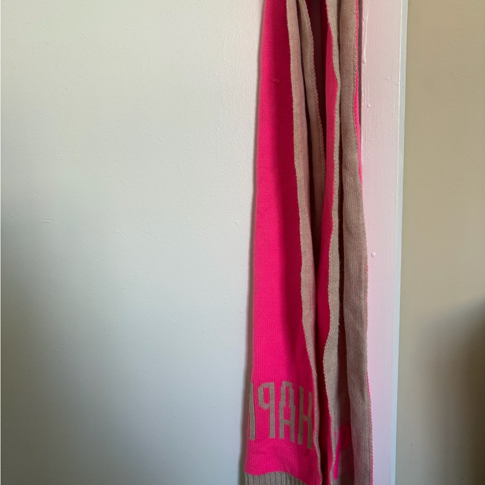 Pink and Tan Old Navy scarf